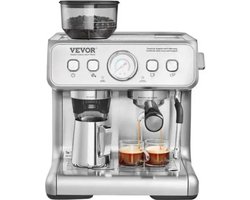 Espresso machine - Espresso apparaat - Espressomachine volautomaat bonen - Espresso - 41x35x35cm