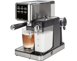 Espressomachine 2-in-1 – Koffiepoeder & Nespresso-compatibele Capsules – 20 Bar Pomp – Melkschuimer – Zeefhouder