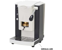 Faber Piccola Slot Basic Pod Koffiezetapparaat met Podpers Zwart Wit