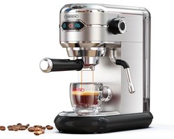 HiBREW Espressomachine Handmatig - Espresso Maker - Espressomachine Met Koffiebonen - Praktisch - Stijlvol