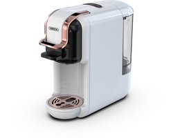 HiBREW H2A 4-in-1 Koffiezetapparaat voor Koude/Warme Extractie - Koffiesterkte Handmatig Instelbaar - 19 Bar Hoge Extractie - Afneembaar Waterreservoir van 600 ml - Bescherming Tegen Droogkoken - Wit