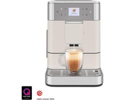KitchenAid Volautomatische Espressomachine KF6 - koffiemachine met 15 receptopties en automatische melkopschuimer - Porcelain White