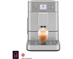 KitchenAid Volautomatische Espressomachine KF6 - koffiemachine met 15 receptopties en automatische melkopschuimer - Roestvrij staal