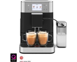 KitchenAid Volautomatische Espressomachine KF7 - 20+ recepten en melkopschuimer - 2 kopjes tegelijk vullen - Vulkaanzwart