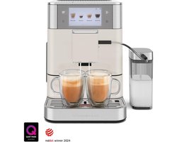 KitchenAid Volautomatische Espressomachine KF8 - 40+ recepen - Ook geschikt voor plantaardige dranken - 2 kopjes tegelijk - Wit