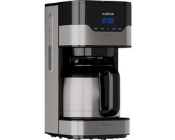 Klarstein Koffiezetapparaat Arabica - 800W - Easytouch control - Zilver/Zwart