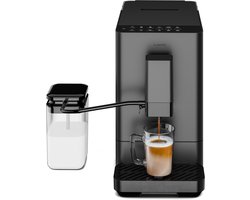 Klarstein Velaire Bean to Cup-koffiemachine, helemaal automatisch - 20 bar, LED-touchscreen, roestvrijstalen molen, melktank, espresso met één druk op de knop, cappuccino, zelfreinigend, 1,5 liter