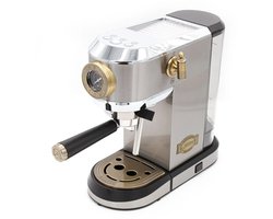 Koffiezetapparaat - espressomachine - Kaiser - KA 2001 R Empire - espressomachine met portafilter - 19 bar - roestvrij staal