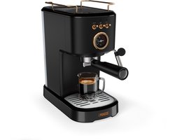 Koffiezetapparaat - Princess 249417 Espresso machine zwart - 20 bar - 1.2 L water tank