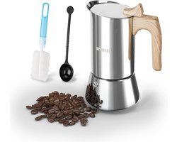 Koffiezetapparaat voor Espresso - Geschikt voor Inductiekookplaten