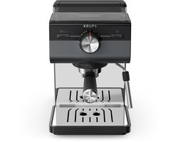 Krups Authentic+ C40 XP384G - Pistonmachine - Inclusief Melkopschuimer - Stijlvol Design - Compact - Geschikt voor Espresso en Latte