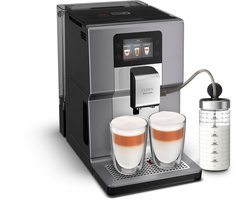 Krups Intuition EA875E - Volautomatische Espressomachine - Chrome - Touchscreen - Personaliseerbaar