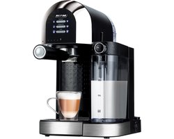 MPM - Espressomachine / Koffiemachine met Ingebouwde Melkopschuimer - 6 soorten Koffie - Pistonmachine / Koffiemachine 15 Bar / 1470W