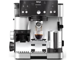 Ninja Luxe Café Essential 2-in-1 Espressomachine en Filterkoffiezetapparaat met Melkopschuimer - ES501EU