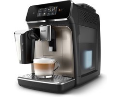 Philips 2300 Series LatteGo EP2336/40 - Espressomachine - 3 Soorten Koffie + Heet Water - Zwart / Chroom - + AquaClean Filter