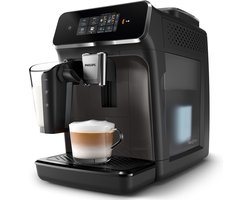 Philips 2300 Series - Volautomatische Espressomachine - LatteGo Melksysteem - 4 Verschillende dranken - Zwart - EP2334/10