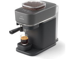 Philips BAR305/60 Baristina - Semi-Automatische Espressomachine - Pistonmachine - Koffiemachine met Bonen - Zwart