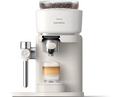 Philips Baristina Latte - BAR400/00 - Espressomachine - Pistonmachine - Cappuccino - Automatische Melkopschuimer - Wit