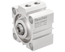 Pneumatische Compacte Aluminium Luchtcilinder 40mm Boring 10mm Slag Dubbelwerkend