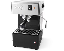Quick Mill 820 zwart piston espressomachine benelux met tamper