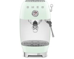 SMEG ECF03PGEU - Handmatige espressomachine - Cold Brew - Watergroen