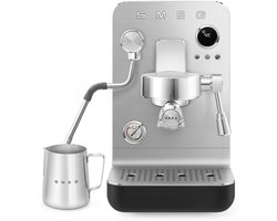 SMEG EMC02BLMEU - Espressomachine - Minipro - Mat zwart