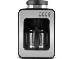 SNJY® Koffiemachine met Bonen - Volautomatische Koffiemachine - Espressomachine - 0,5 L - 600 W - Inox