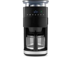 SNJY® Koffiemachine met Bonen - Volautomatische Koffiemachine - Espressomachine - Koffiezetapparaat Bonen - 1000 W - Zwart