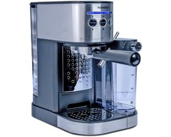 Tornado TCM-14125 – Compacte espressomachine – 15 bar – Met melkreservoir – Geschikt voor ESE pods en portafilter