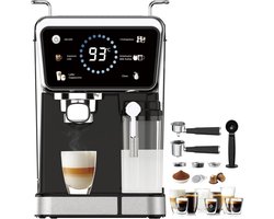 Volautomatische Espressomachine voor Cappuccino en Latte Macchiato met 20 Bar Druk