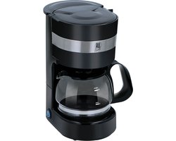 All Ride Koffiezetapparaat 24V - Koffiemachine Sigarettenaansteker Auto en Vrachtwagen - Koffie Machine Filter Koffie - Warmhoudfunctie - Koffiezetapparaat met Glazen Kan - Zwart