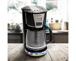 Any Morning SH21515B Filterkoffiezetapparaat - Premium Koffiemachine - Koffie Apparaat - Met Kan - Slim Touchscreen Systeem - Inclusief maatschep - Zwart
