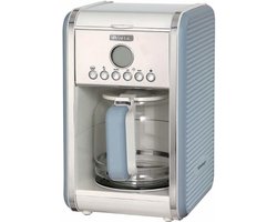 Ariete 1342/05 - Vintage koffiezetter - tot 12 kops - 24 uurs timer - warmhoudplaat - Blauw