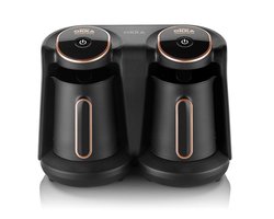 Arzum OKKA Minio DUO Koper - Turkse Koffiemachine - 8 kopjes - Turkish Coffee Maker - Vrijstaand Turks Koffiezetapparaat