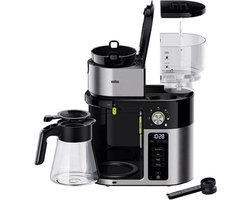 Braun KF9050BK MultiServe Koffiezetapparaat Zwart/RVS