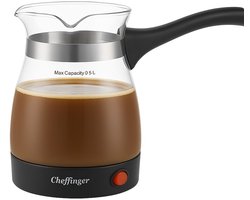 Cheffinger Elektrisch Turkse Koffieapparaat | 650W – 0,5L | Turkish Coffee | Türk Kahvesi | Cezve