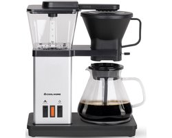 CoolHome Masterbrew koffiezetapparaat - koffiezetapparaat Filterkoffie - Met blooming functie - RVS