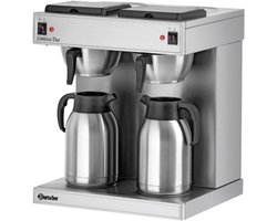 Dubbele Koffiemachine Contessa Duo | 3,3kW | Chroomnikkelstaal | 430x400x(H)520mm