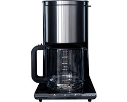 Gastronoma Koffiezetapparaat - Filterkoffie - 1,5L - 18100003 - Zwart RVS