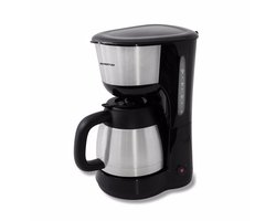 Inventum KZ618 - Koffiezetapparaat - 1 liter - 8 kopjes - Filter 1x4 - Thermoskan - Filterkoffie - Zwart/RVS