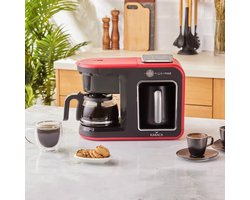 Karaca Hatır Plus Mod 5 in 1 koffie- en theemachine - Rood