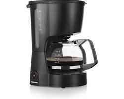 Koffiezetapparaat - 0,6L inhoud - Filter - Met warmhoud functie - druppelstop - Schakelt na 40 minuten automatisch uit - 600W - 230V - Energieklasse A tot G - Zwart -