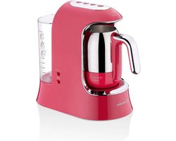 Korkmaz Aqua A862 - Turkse koffiezetapparaat - Volautomatisch - Rood - 700W