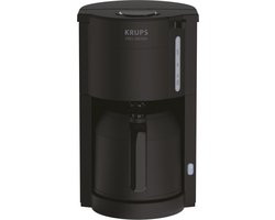 Krups Pro Aroma KM3038 - Filter koffiezetapparaat - 1.25L - Warmhoudfunctie - Instelbare Aroma - Zwart