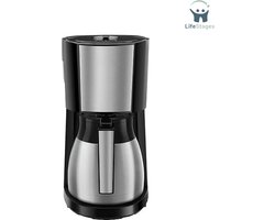 LifeStages - Koffiezet Apparaat Met Thermoskan - Geniet Van Top Therm Koffiezetapparaat Met Thermoskan - Kleur Zwart