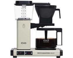 Moccamaster KBG Select - Filterkoffiezetapparaat - Off-White - 5 jaar garantie