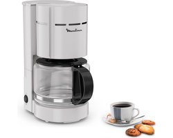 MOULINEX Filterkoffiezetapparaat 1,1 l, 12 kopjes, Draaibare filterhouder, Antidruppelen, Automatische uitschakeling, Warmhouden, Simpleo FG121B10