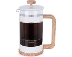 Orion Whiteline - Glazen Koffie- en Thee Zaparzacz - 650 ml - Tweekleurig - Borokrzemisch Glas