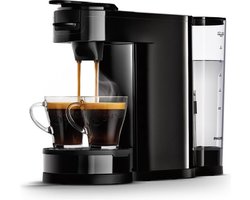 Philips Senseo Switch HD6594/62 - 2-in-1-koffiezetapparaat met filterkoffie en koffiepads - Zwart