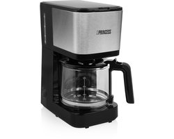 Princess 246031 Compact 12 - Filter-koffiezetapparaat - Zwart - 1.25 liter